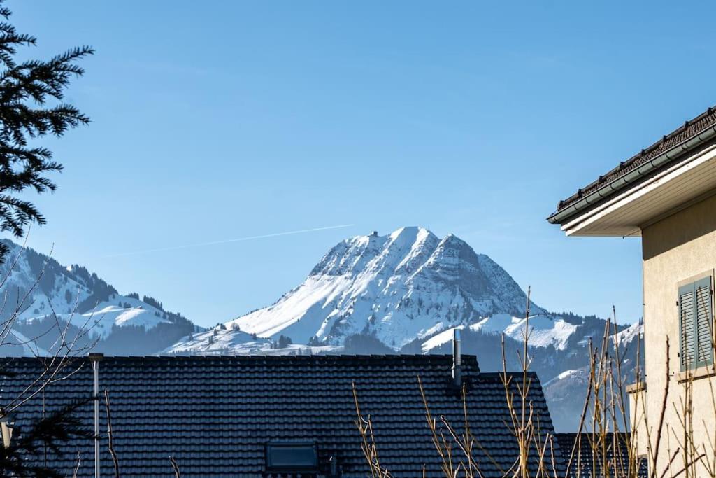 Appartement Spacieux Au Centre De La Gruyere Broc Zewnętrze zdjęcie